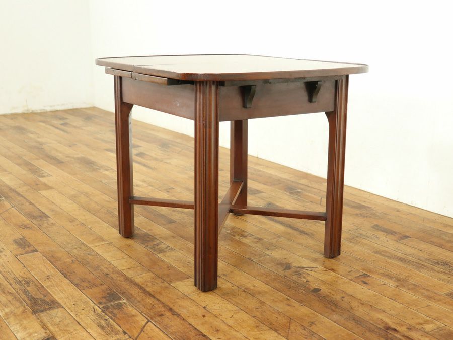 アンティーク家具 ポップアップコーヒーテーブル