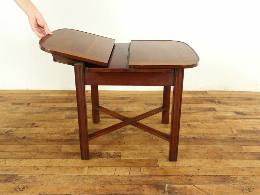 アンティーク家具 ポップアップコーヒーテーブル