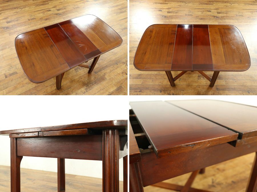 アンティーク家具 ポップアップコーヒーテーブル