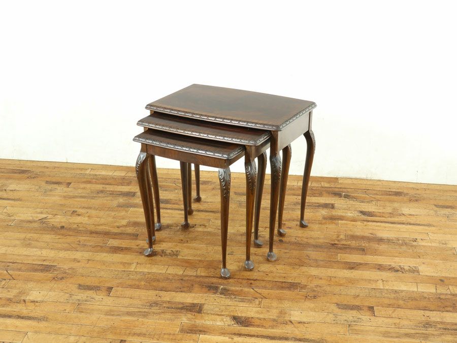 アンティーク家具 ネストテーブル 59312