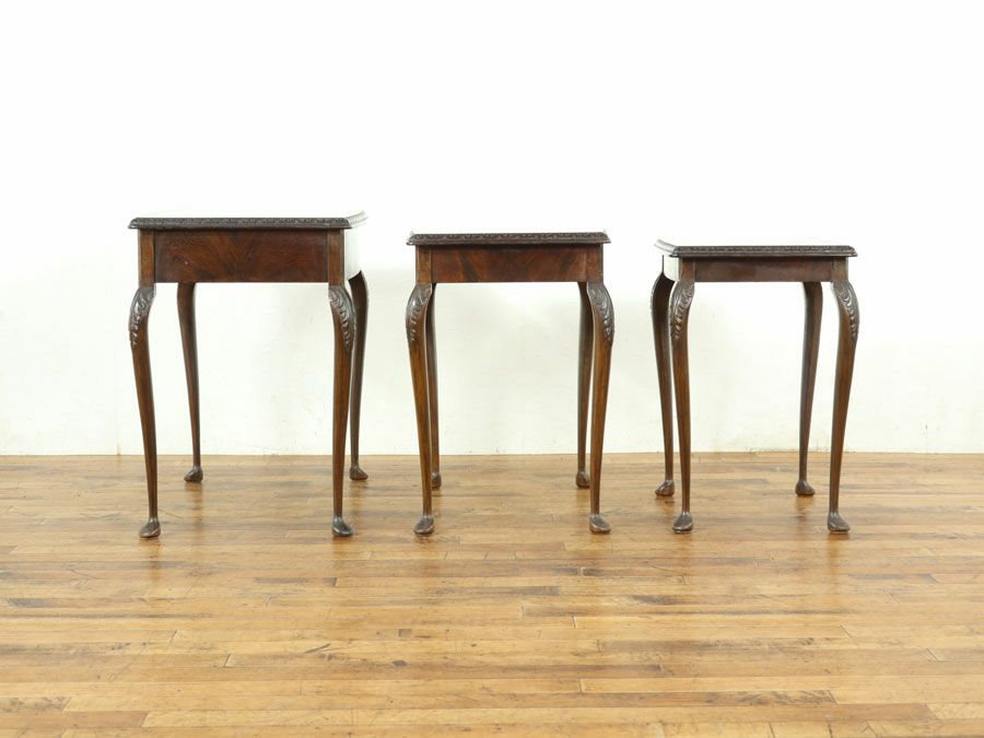 アンティーク家具 ネストテーブル 59312