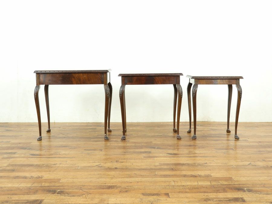 アンティーク家具 ネストテーブル 59312