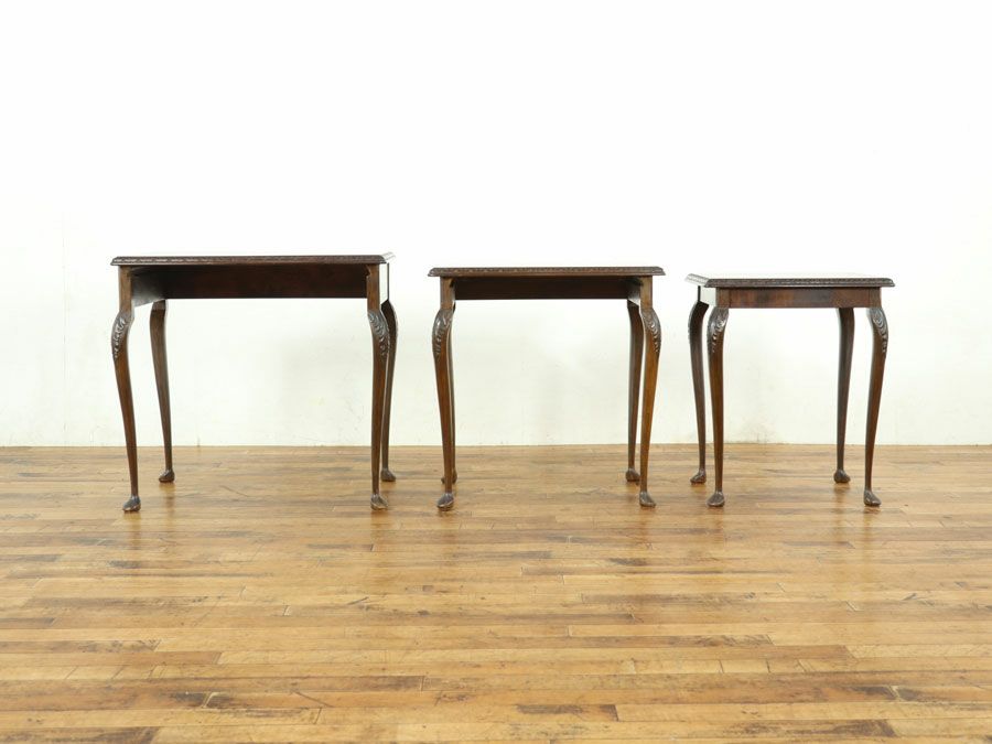 アンティーク家具 ネストテーブル 59312