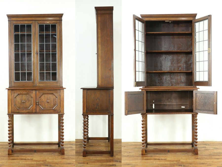 アンティーク家具 キャビネット 59354