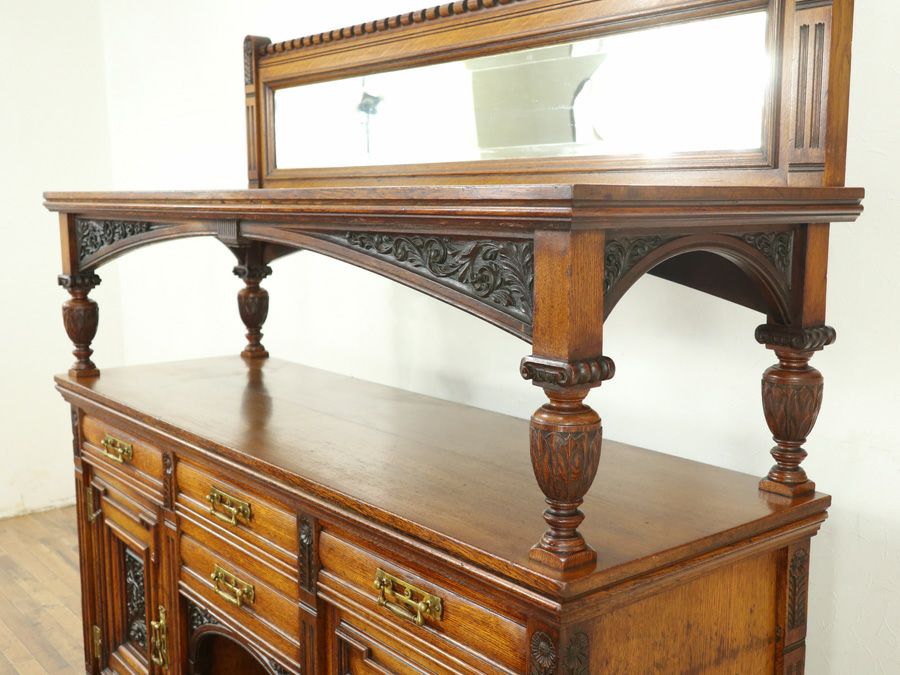 アンティーク家具 キャビネット 59327