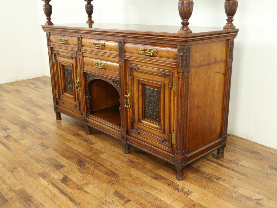 アンティーク家具 キャビネット 59327