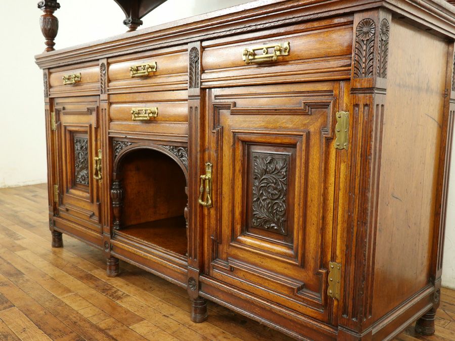 アンティーク家具 キャビネット 59327