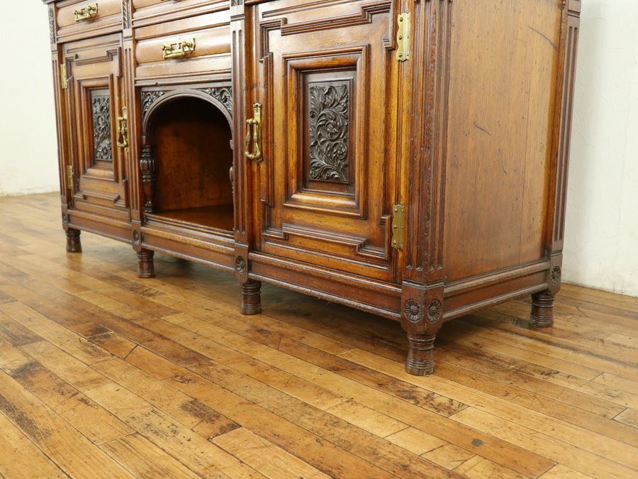 アンティーク家具 キャビネット 59327