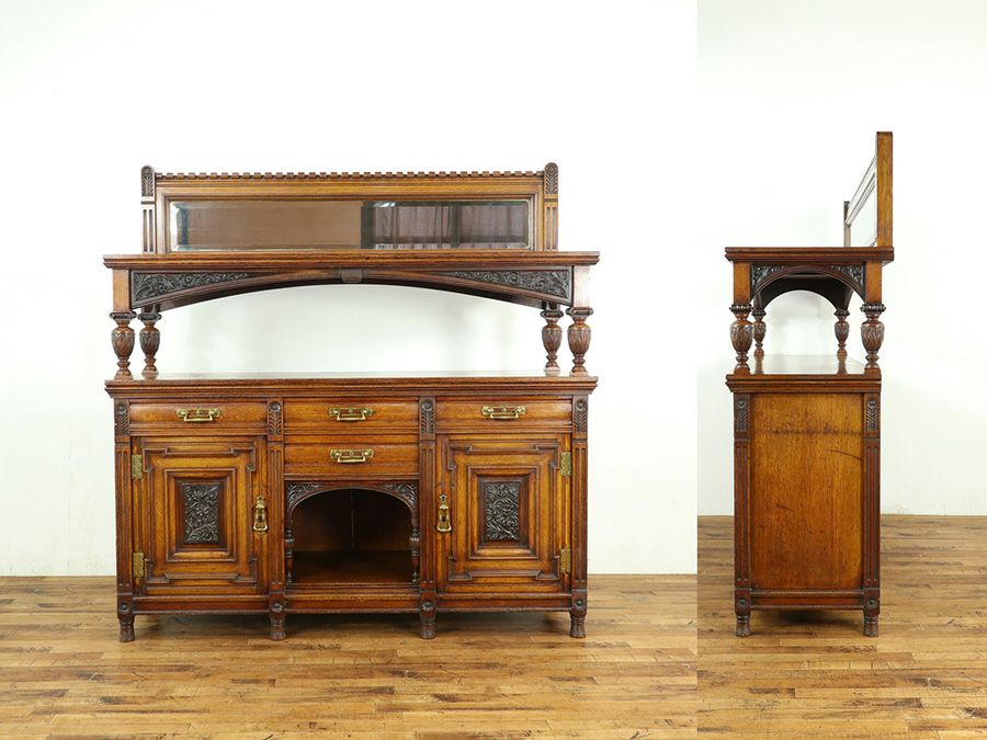 アンティーク家具 キャビネット 59327