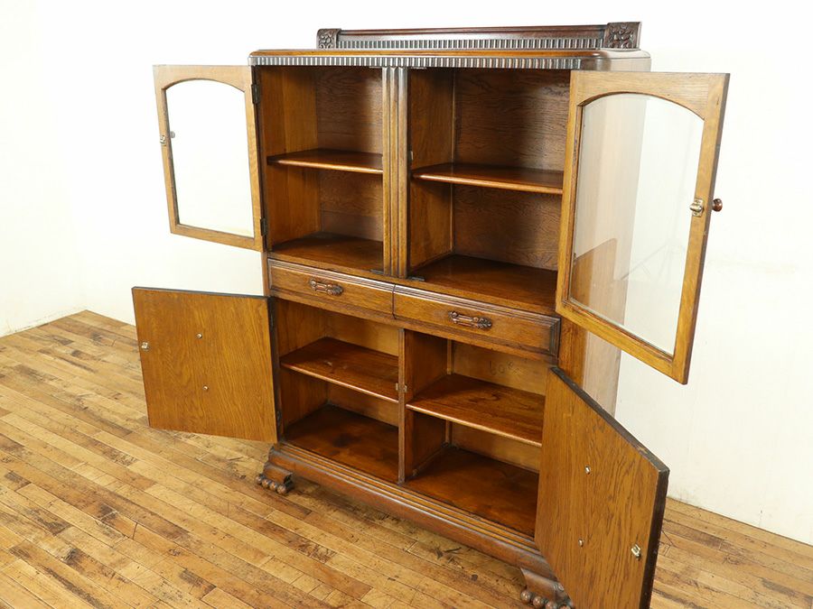 アンティーク家具 ブックケース 59358