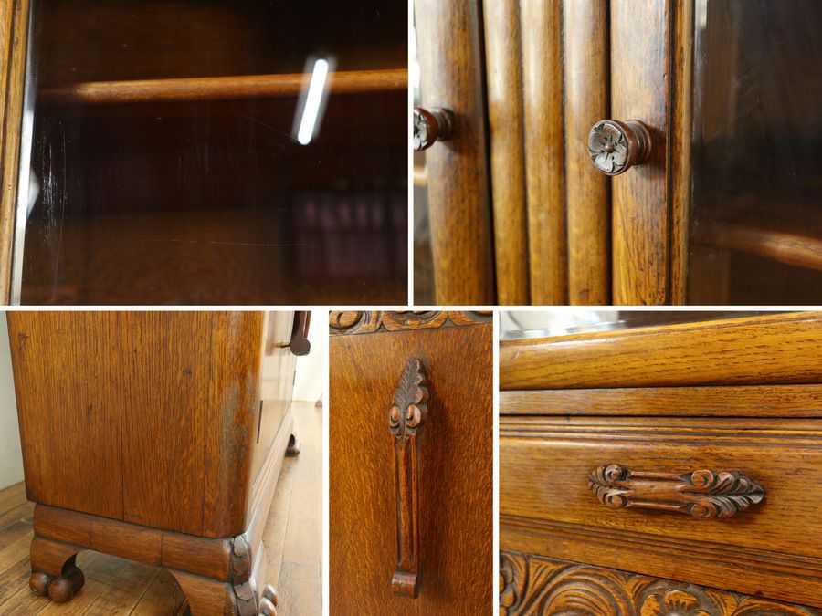 アンティーク家具 ブックケース 59358