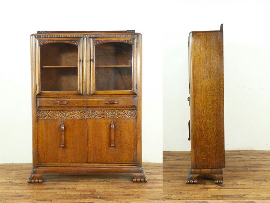 アンティーク家具 ブックケース 59358