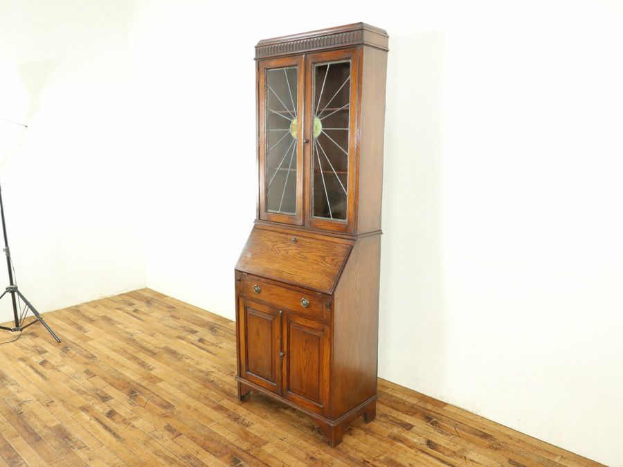 アンティーク家具 ブックビューロー 59307