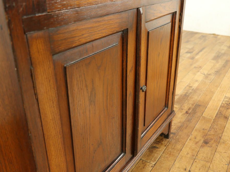 ステンドグラスが可愛らしいスリムサイズ ブックビューロー 59307