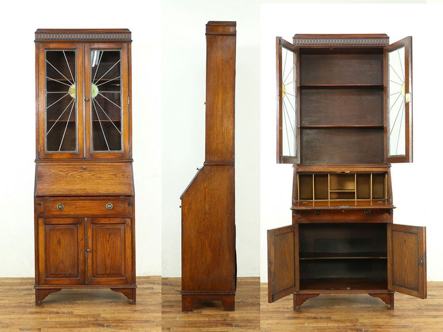 アンティーク家具 ブックビューロー 59307