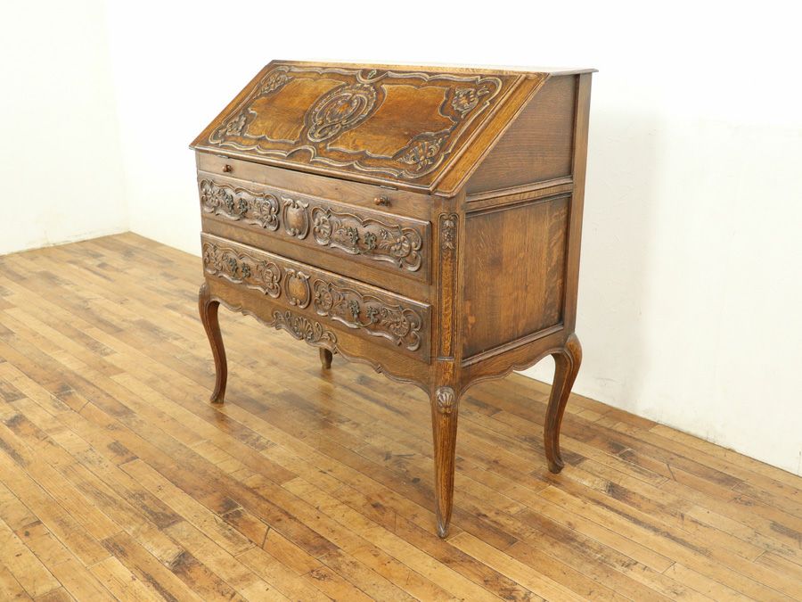 アンティーク家具 ビューロー 65093