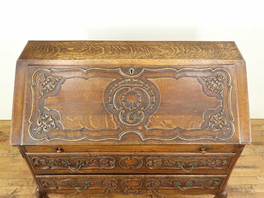 アンティーク家具 ビューロー 65093