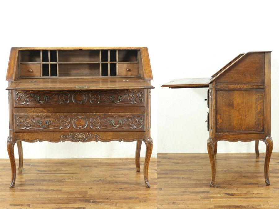 アンティーク家具 ビューロー 65093