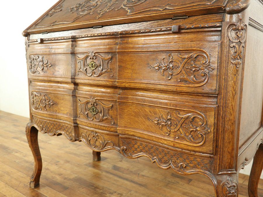 アンティーク家具 ビューロー 65172