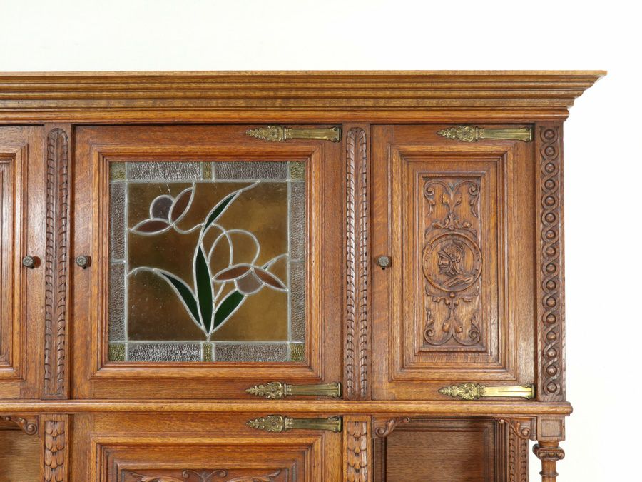 アンティーク家具 キャビネット 65092