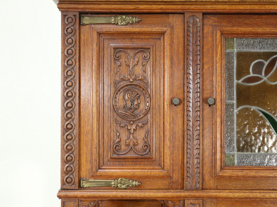 アンティーク家具 キャビネット 65092