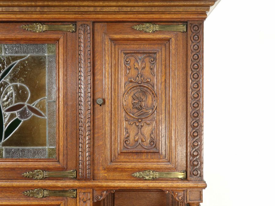 アンティーク家具 キャビネット 65092