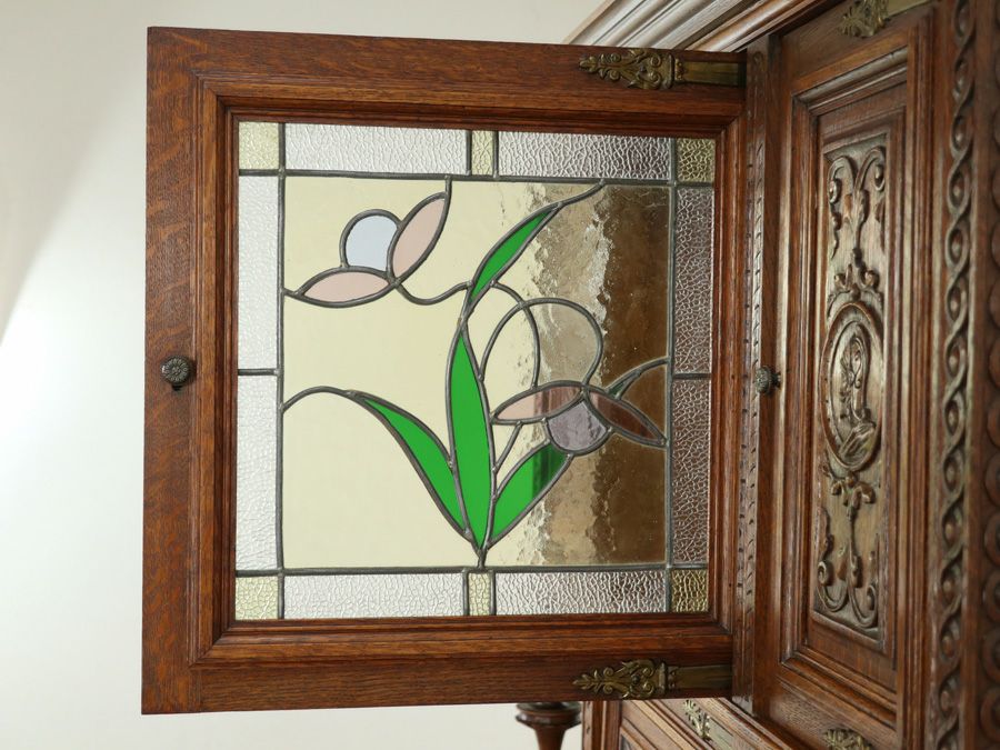 アンティーク家具 キャビネット 65092