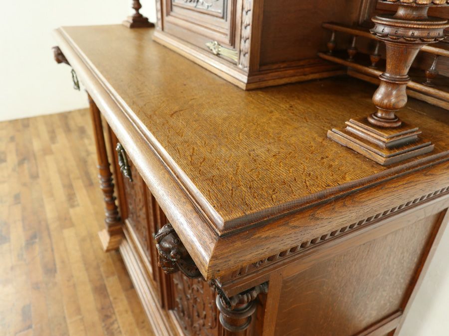 アンティーク家具 キャビネット 65092