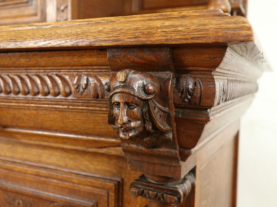 アンティーク家具 キャビネット 65092