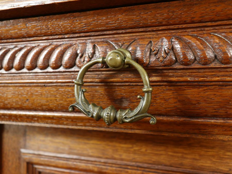 アンティーク家具 キャビネット 65092