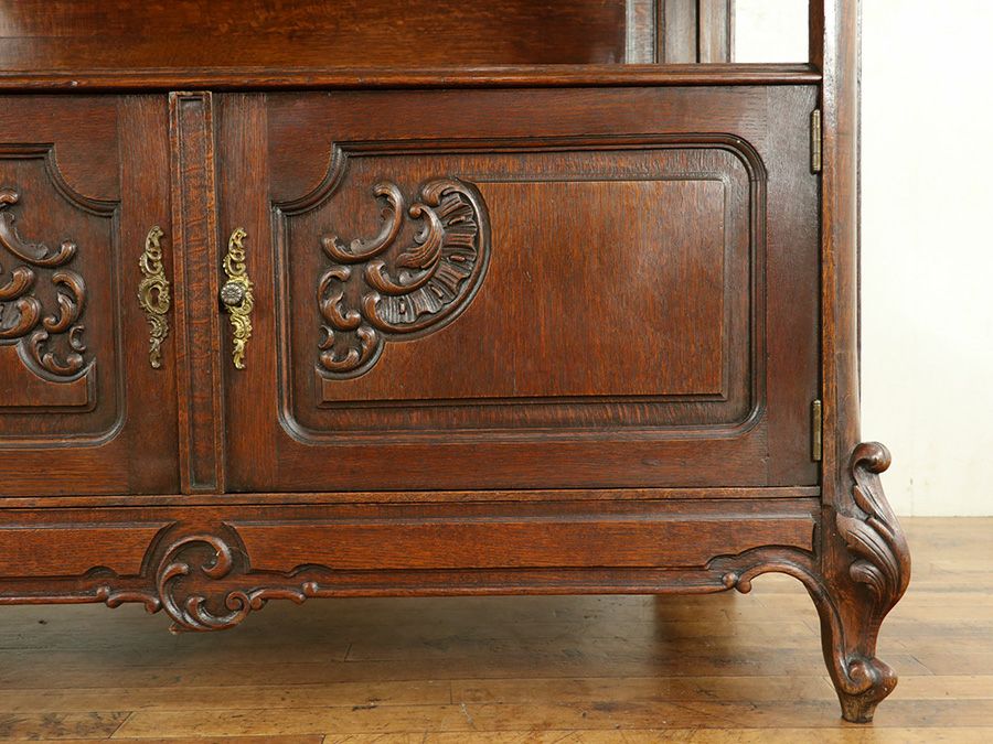 アンティーク家具 キャビネット 65045