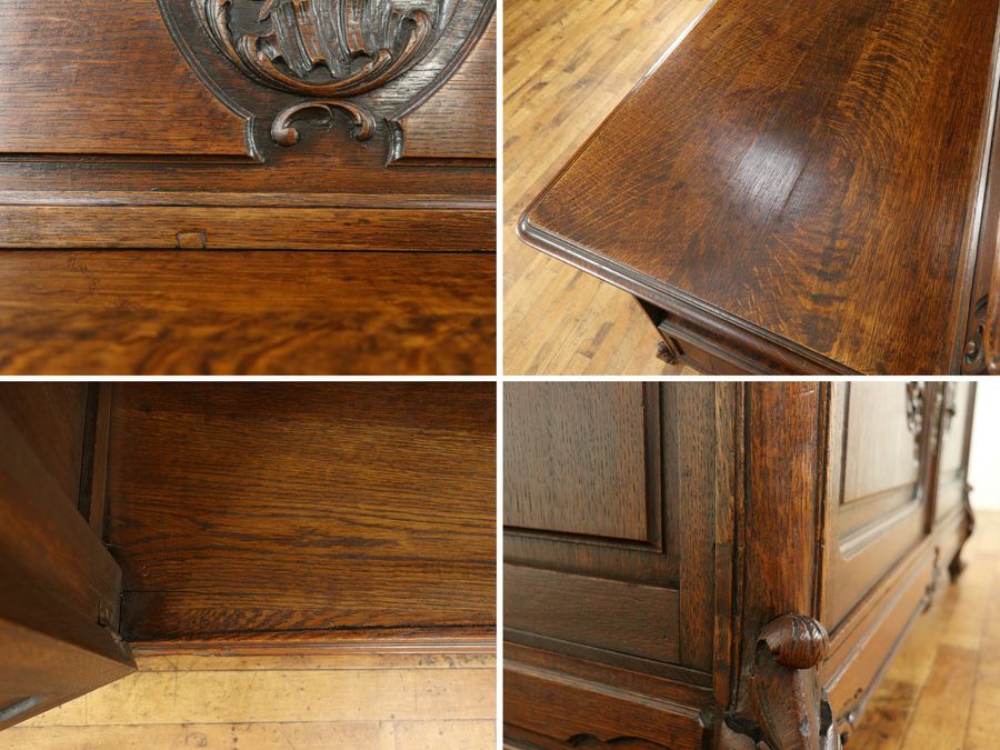 アンティーク家具 キャビネット 65045