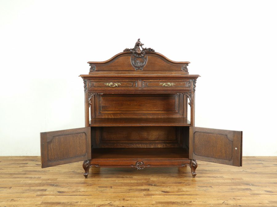 アンティーク家具 キャビネット 65045