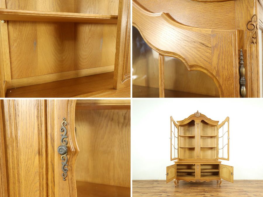 アンティーク家具 キャビネット 65184