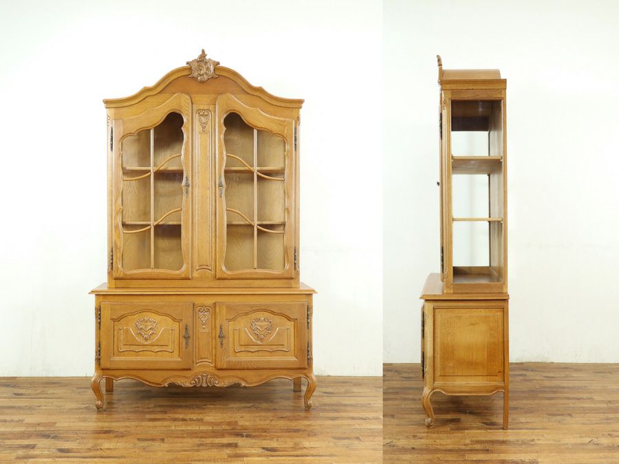 アンティーク家具 キャビネット 65184