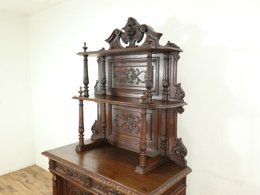 アンティーク家具 キャビネット 65064