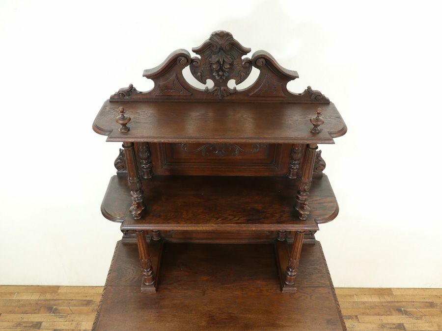 アンティーク家具 キャビネット 65064