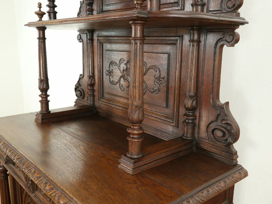 アンティーク家具 キャビネット 65064