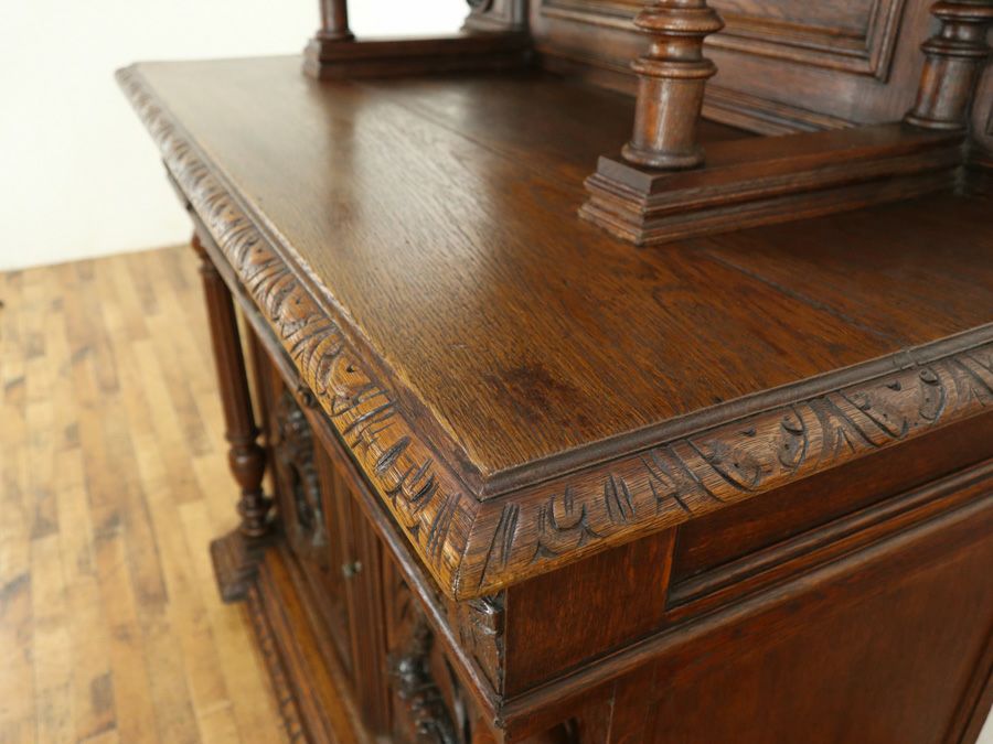 アンティーク家具 キャビネット 65064