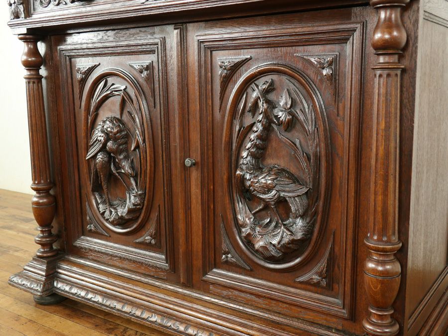 アンティーク家具 キャビネット 65064