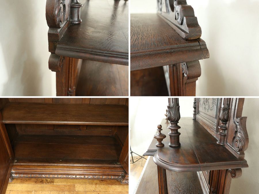 アンティーク家具 キャビネット 65064