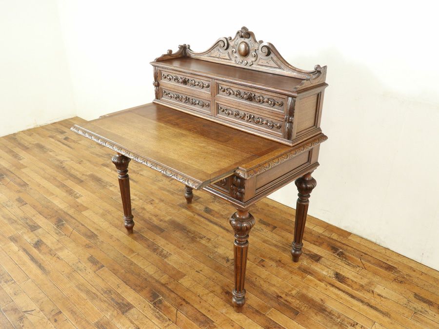 アンティーク家具 デスク 65090