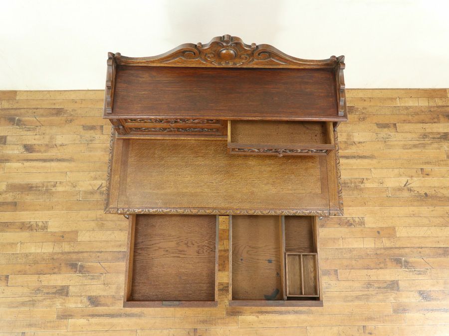 アンティーク家具 デスク 65090