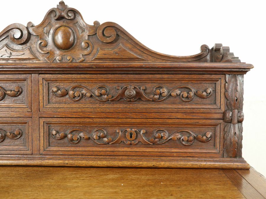 アンティーク家具 デスク 65090