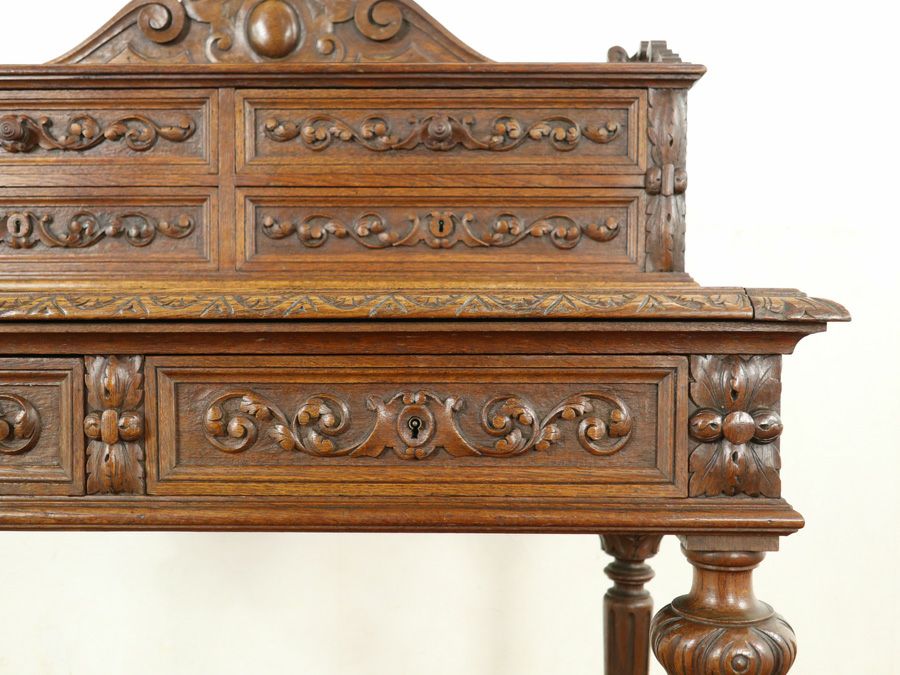 アンティーク家具 デスク 65090