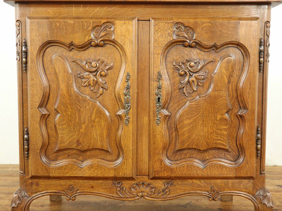 アンティーク家具 キャビネット 65077