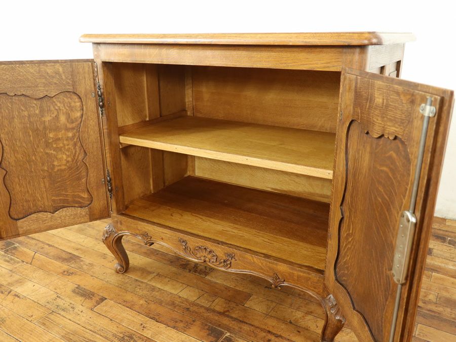 アンティーク家具 キャビネット 65077