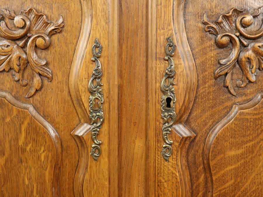 アンティーク家具 キャビネット 65077