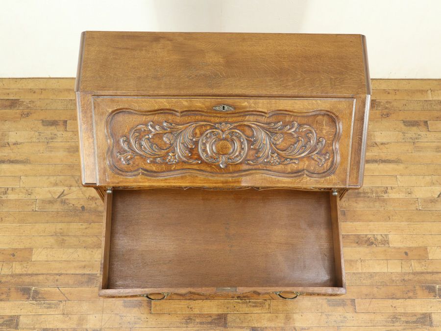 アンティーク家具 ビューロー 65165