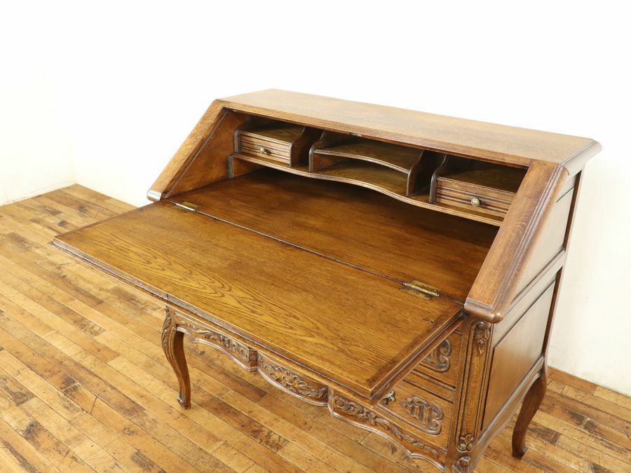 アンティーク家具 ビューロー 65165